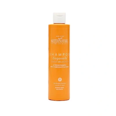 Abbildung von Maternatura, After Shampoo mit Granatapfelblüten, Feuchtigkeitsspendend zum Haar nach der Sonneneinstrahlung, Beauty Routine am Meer, Bio zertifiziert, Made in Italy 250 ml