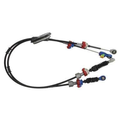 Abbildung von LINEX 30.44.09 Seilzug, Schaltgetriebe vorne rechts, links NISSAN: Qashqai / Qashqai+2 I