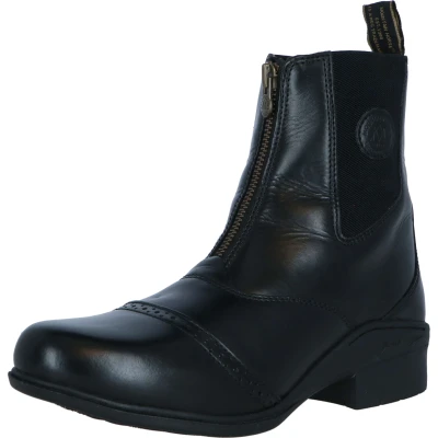 Abbildung von Mountain Horse Aurora Front Zip Paddock Schwarz