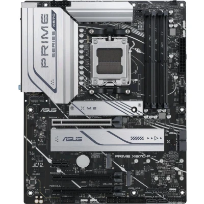 Abbildung von ASUS PRIME X670 P Gaming Mainboard Sockel AMD AM5 (Ryzen 7000, ATX, PCIe 5.0, 3x M.2, DDR5 Speicher, USB 3.2 Gen 2x2 Typ C, Aura Sync RGB Beleuchtung)