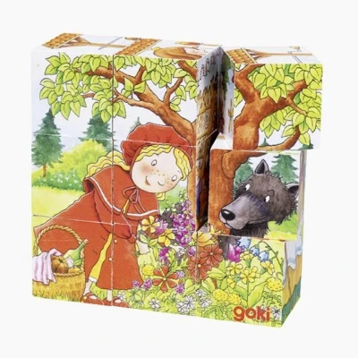 Abbildung von Würfelpuzzle Märchen