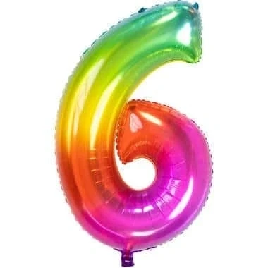 Abbildung von Heliumballon lecker gummiary Regenbogen Abbildung 6 81 cm