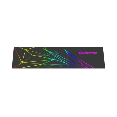 Abbildung von Nfortec MAI ARGB Beleuchtungstafel für PC Spiele, magnetische Beschriftung, 327x81x7 mm