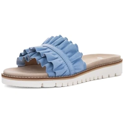 Abbildung von ara Pantolette flach, Damen, Größe: 38, Lichtblauw Schuhe
