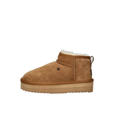 Abbildung von Warmbat Australia Durack Plateau Dames Snowboot/Winterstiefel, Damen, Größe: 42, Cognac Schuhe