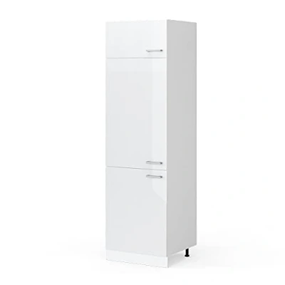 Abbildung von Vicco Schranksystem R Line, Weiß Hochglanz/Weiß, 60 cm mit Türen
