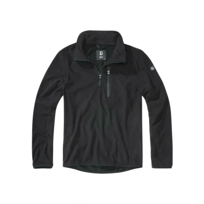 Abbildung von Brandit Troyer Fleecejacke, Herren, Größe: Large, Black