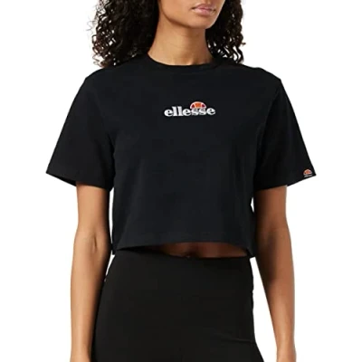 Abbildung von Ellesse Fireball Tshirt print, Damen, Größe: 44, Black