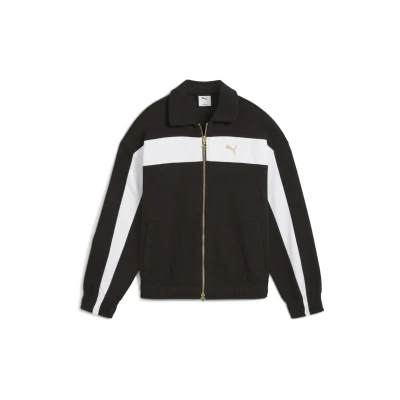 Abbildung von Puma T7 Relaxed Leichte Jacke, Damen, Größe: XL, Black