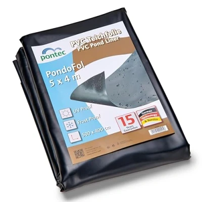 Abbildung von Pontec 90005 #####PVC Teichfolie (L x H) 5 m 4 1 Stück
