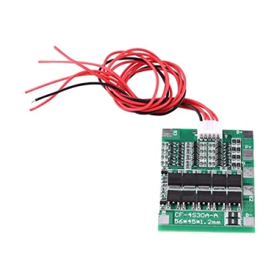Abbildung von 4S Li Ionen Lithium Batterie Schutzplatine 30A 14,8V PCB BMS mit Waage