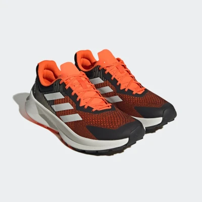 Abbildung von Adidas Terrex Laufschuh Trail Core black crystal white impact orange, Herren, Größe: 42 2/3, orange Schuhe