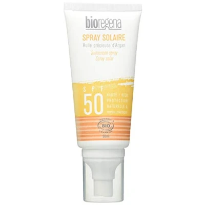 Abbildung von BIOREGENA Sonnencreme, Lichtschutzfaktor 50, ideal für helle, empfindliche Haut und Kinder ab 3 Jahren, Spray 90 ml