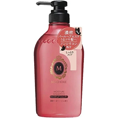 Abbildung von Shiseido Macherie New Moisture Shampoo Ex, 450 ml (Green Tea Set)