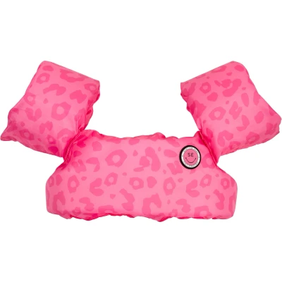 Abbildung von Swim Essentials Puddle Jumper Neon Leopard 2 6 Jahre 55 x 32 13 cm