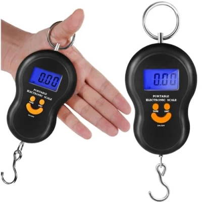 Abbildung von ISO TRADE Kofferwaage Waage, Tragkraft 40 kg, (Spar Set, 1 tlg), Genauigkeit 10g