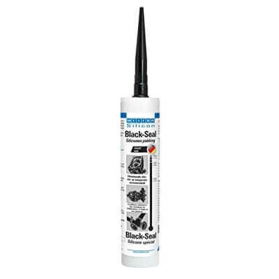 Abbildung von WEICON Black Seal / 310 ml/Silikonkleber/Allzweck Dichtpaste/Schwarz