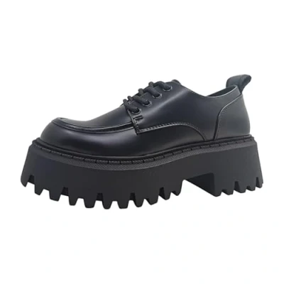 Abbildung von Buffalo Aspen LACE UP Schnürpumps, Damen, Größe: 40, Black Schuhe