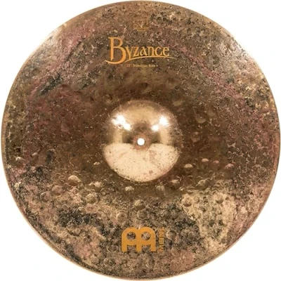 Abbildung von Meinl Cymbals Byzance Extra Dry Mike Johnston Transition Ride 21 Zoll (Video) Schlagzeug Becken (53,34cm) B20 Bronze, Naturbelassenes Finish (B21TSR)