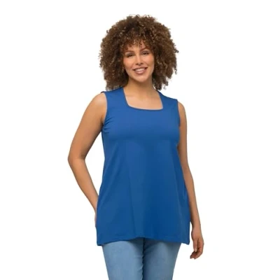 Abbildung von Ulla Popken Top, Damen, Größe: 50/52, Grey blue