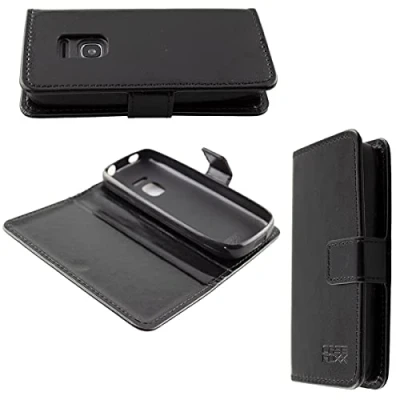Abbildung von caseroxx Handy Hülle Tasche kompatibel mit Nokia 225 4G (2020) Bookstyle Case Wallet in schwarz