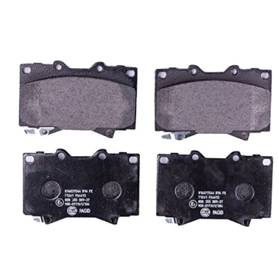 Abbildung von HELLA 8DB 355 009 371 Bremsbelagsatz mit akustischer Verschleißwarnung TOYOTA: Land Cruiser 100, 200, Prado 70 SUV