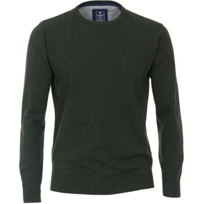 Abbildung von Redmond MIT Rundhals Ausschnitt IN Verschiedenen Strickpullover, Herren, Größe: Medium, Dunkelgrün