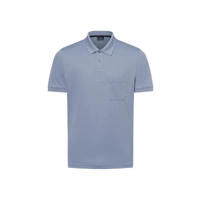 Abbildung von Ragman Poloshirt, Herren, Größe: Medium, Hellgrau
