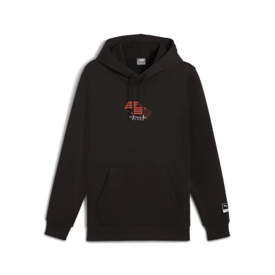 Abbildung von Puma x HYROX Hoodie Mit Grafik Herren Plain Black Größe: S