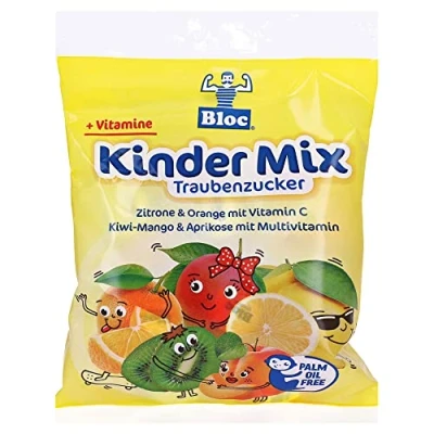 Abbildung von Bloc Kinder Traubenzucker Versch.Geschmacksr.Btl.