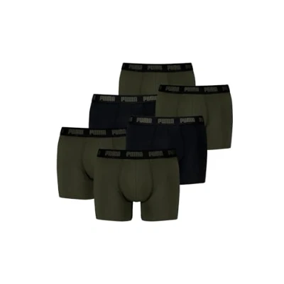 Abbildung von Puma MEN Everyday 3 PACK Panties, Herren, Größe: Large, Forest night