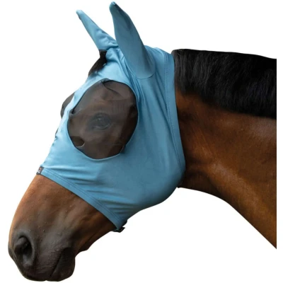 Abbildung von HKM Elastic Fliegenschutzmaske, Rauchblau, XS