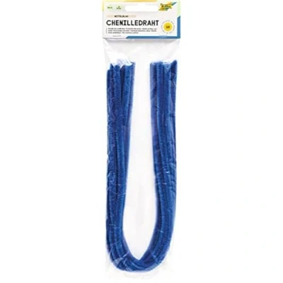Abbildung von folia Pfeifenreiniger blau