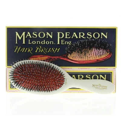 Abbildung von Mason Pearson Bürste Junior Bristle &amp; Nylon Ivory