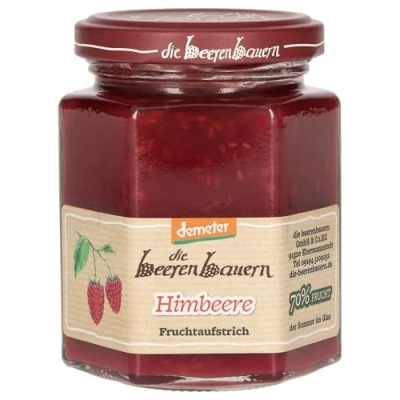 Abbildung von Die Beerenbauern Demeter Fruchtaufstrich Himbeere, 6 x 200g