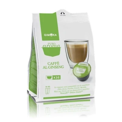 Abbildung von 192 CAPSULE COMPATIBILI DOLCE GUSTO GIMOKA CAFFE&#039; AL GINSENG