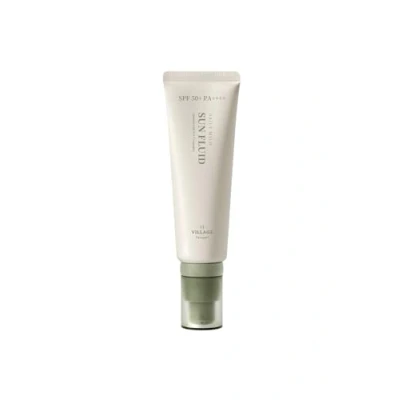 Abbildung von [VILLAGE 11 FACTORY] DAILY MILD SUN FLUID (50ml) Koreanische Hautpflege Flüssige und leichte Sonnencreme Schützt vor UV Strahlung hellt den Teint auf spendet Feuchtigkeit Anti Aging