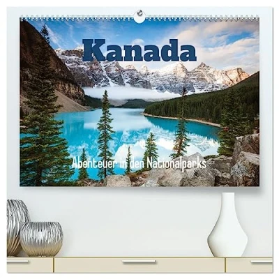 Abbildung von Kanada Abenteuer in den Nationalparks (hochwertiger Premium Wandkalender 2025 DIN A2 quer), Kunstdruck Hochglanz