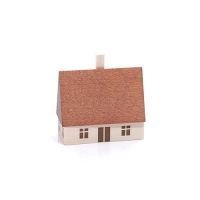 Abbildung von Rudolphs Schatzkiste Deko Haus Höhe ca 5 cm NEU Erzgebirgshaus Holzhaus Weihnachten Seiffen Kerzen Erzgebirge Winter Dekoration