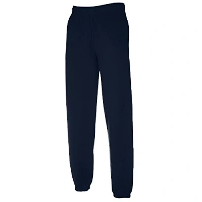 Abbildung von Fruit of the Loom Jogginghose Elast Bund S M L XL XXL L,Deep Navy