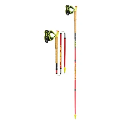 Abbildung von Trail Running Stöcke Ultratrail FX.One bright red black neonyellow
