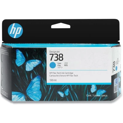 Abbildung von HP Original Druckerpatrone 738 cyan 130ml (498N5A)