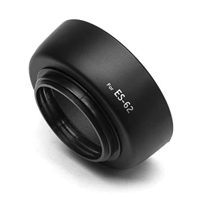 Abbildung von Fotover ES 62 Gegenlichtblende Sonnenblende Streulichtblende Ersatz kompatibel mit Canon EF 50mm f/1.8 II Objektiv