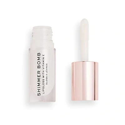 Abbildung von Makeup Revolution Shimmer BOMB Gloss Lipgloss, Damen, Größe: 4.5 ml, Light beam