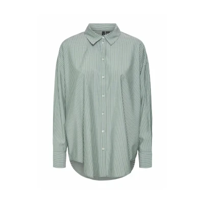 Abbildung von Vero Moda Langarmbluse VMNORA LS OVERSIZE SHIRT WVN GA NOOS