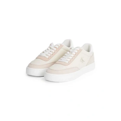 Abbildung von Calvin Klein Jeans Classic Cupsole Sneaker low, Damen, Größe: 37, Creamy white/whisper pink/white Schuhe