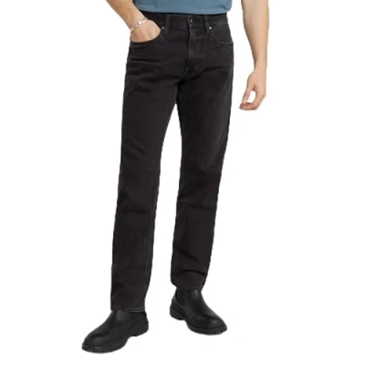 Abbildung von G Star Herren Mosa Straight Jeans, Schwarz (Worn in Black Obsidian D23692 B479 G756), 26W / 30L