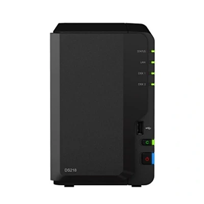 Abbildung von Synology DiskStation DS218 Bundle inkl. WD Red (2 x 4TB Red)