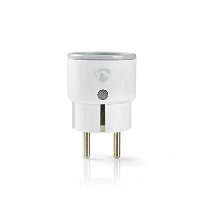 Abbildung von Nedis SmartLife Smart Plug Wi Fi Power Meter 2500 W Schuko/Typ F (CEE 7/7) 10 40 C Android™ &amp; iOS White White, WIFIP110FWT, weiss
