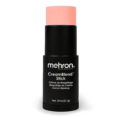 Abbildung von Mehron Make up CreamBlend Stick Gesichtsbemalung, Körperbemalung und Grundierungscreme Körperfarbe Stift (Pastel Orange)
